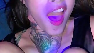 Hard sex in the VIP club with strangers